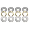sourcing map 4pcs F8-22M Miniature Thrust Ball Bearings 8mm Bore