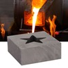 Graphite Ingot Mold Star Shape Gold Silver Melting Casting Mould
