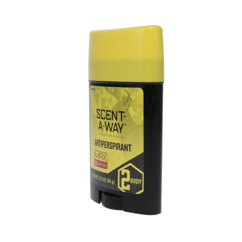 Hunters Specialties Scent-A-Way MAX Odorless Antiperspirant for Hunters, Trappers, Anglers,