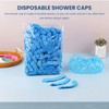 100 Pcs Disposable Shower Caps, Waterproof Shower Cap Essential For