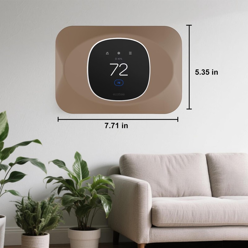 Wall Plate Cover Compatible with New 2025 Ecobee Smart Thermostat