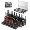 Saker 80-Piece Magnetic Impact Nut Driver Set, SAE & Metric