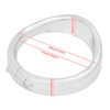 HDBUBALUS Chrome Visor Style Turn Signal Trim Ring Cover Fit