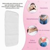 banapoy 3Pcs 4 Capas Algodón Orgánico Sin Blanquear para El