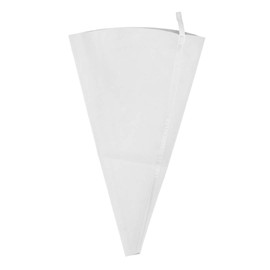 Restaurantware Pastry Tek 10.2 x 6.3 Inch Piping Bags 2 Reusable Icing Bags - Durable White Silicone Pastry Bags Anti Burst Decorate Cakes Cupcakes Macarons Or Cookies