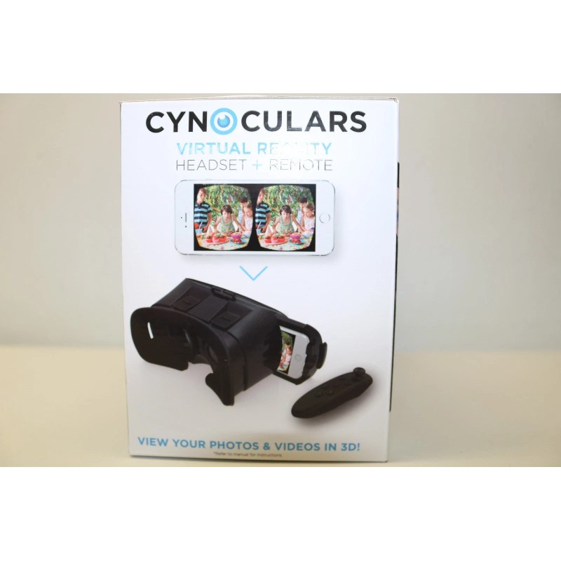 Hype Virtual Reality VR 3D Glasses Headset w/ Wireless Gaming