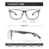 ANYLUV Reading-Glasses-Men Mens Reading Glasses: Blue Light Reader Glasses Carbon