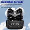 Qvoyar Translation Earbuds Real Time, Language Best Translator Earbuds in