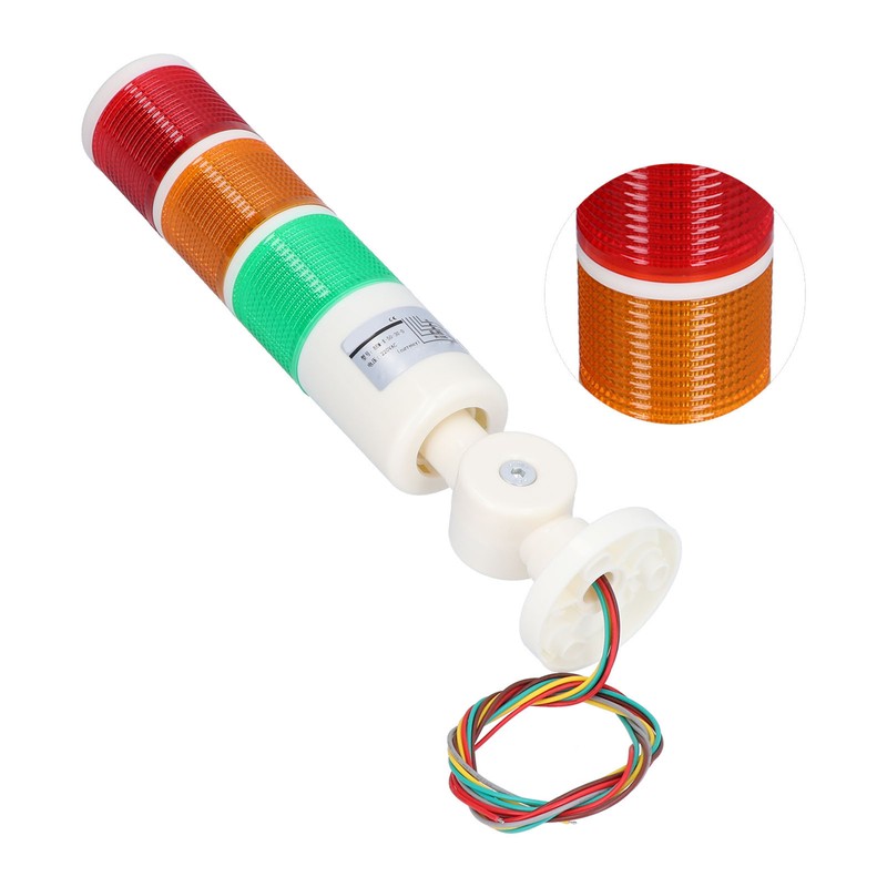 BERM Signal Tower Always Bright 3 Colour LED Light Foldable