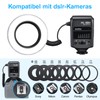 Godox ML150II Portable LED Macro Ring Flash Light Set 6-Level