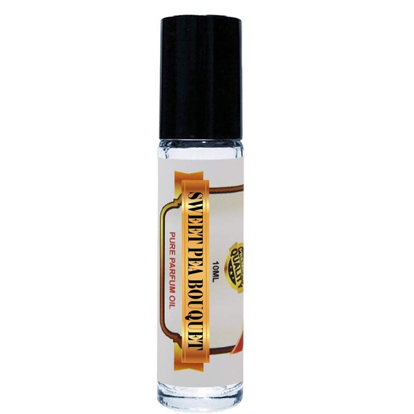 Sweet Pea Perfume Oil - Premium Fragrance; 10ml Roll on