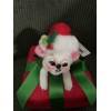 Annalee Christmas Gift Mouse 3" NWT