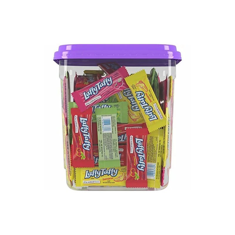 Laffy Taffy Wonka Laffy Taffy Assorted Jar, 3.08 Pound