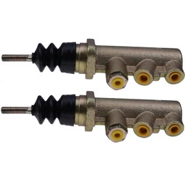 Solarhome Set of 2 182445A1 D143162 Backhoe Brake Master Cylinder for Case 580K 580L 580M 580SL 580SM 580SM+ 570XLT 585G 586G 588G 590 590L 590SL 590SM New Holland for Massey Ferguson 3614780M91