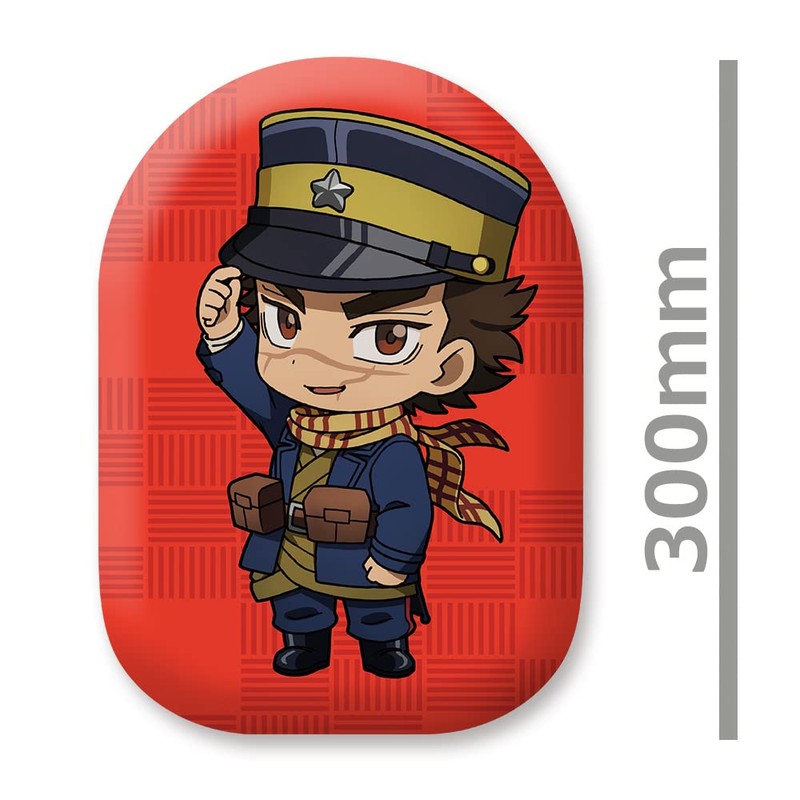 Golden Kamui Sugimoto Saichi Front and Back Cushion