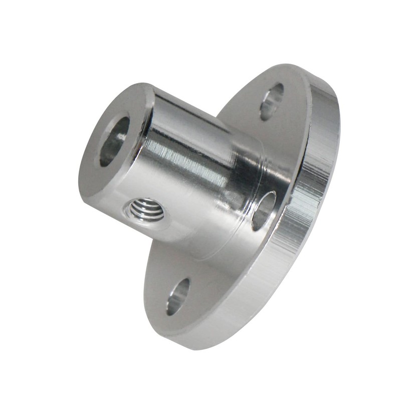 Ohamtes 4Pcs Inner Shaft 4mm Rigid Flange Coupling Length 13mm,