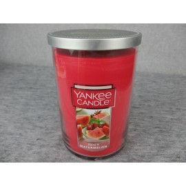 Yankee Candle Juicy Watermelon Large 2-Wick Tumbler Summer Refresher 22oz NEW!