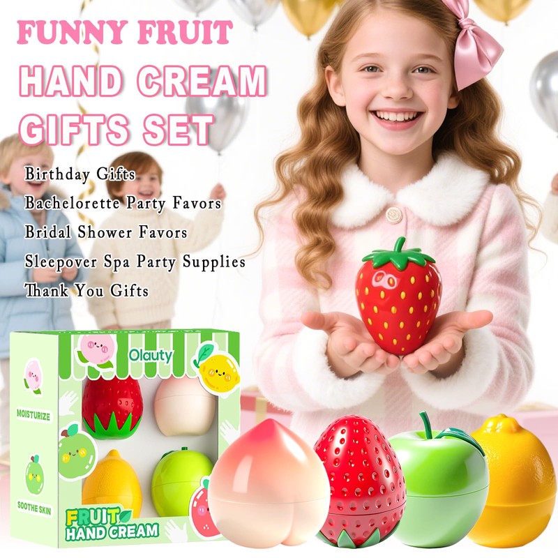 4 Pack Hand Cream Gifts Set, Birthday Gifts for Women,Bridesmaid