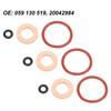 Fuel Injector Sealing Rings Kit 059 130 519 Rubber Metal