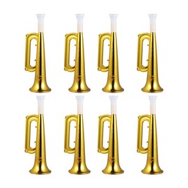 18pcs Plastic Trumpet Noise Maker Kids Megaphone Trumpet Horn Wind Instrument for Kids Toddlers Birthday Party Favor