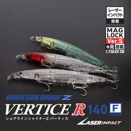 DAIWA Minnow Shoreline Shiner Z Vertis R140F-LI LI Max Laser