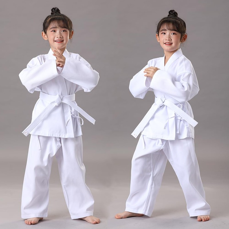 FIGHTSPIRIT - Uniforme de karate para niños y adultos, ligero