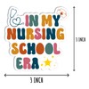 3PCS - in My Nursing School Era Sticker - Healthcare