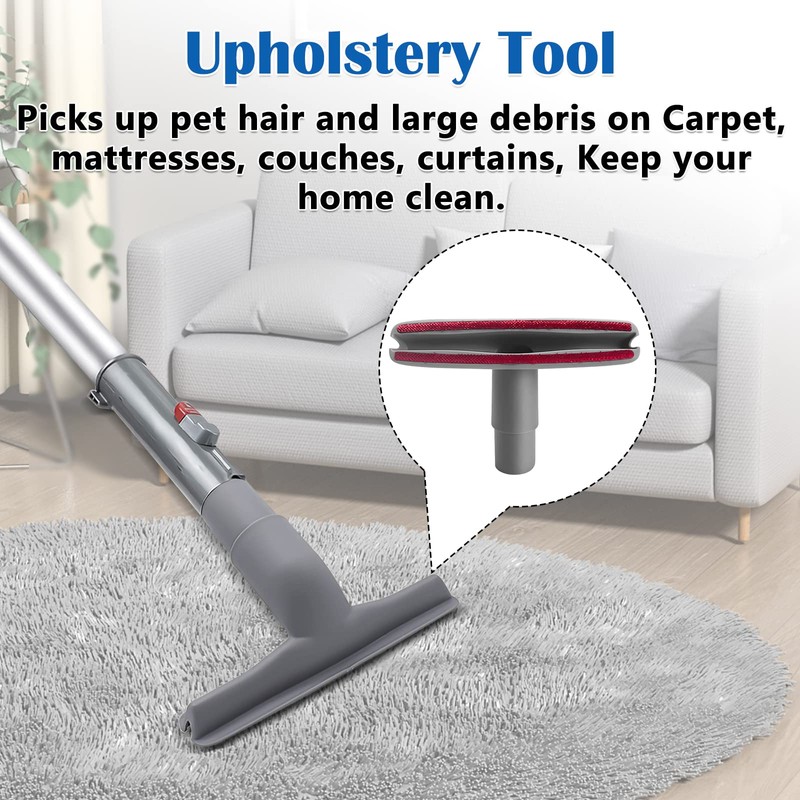 3 Pack Crevice Tool, Dust Brush and Upholstery Tool Attachment