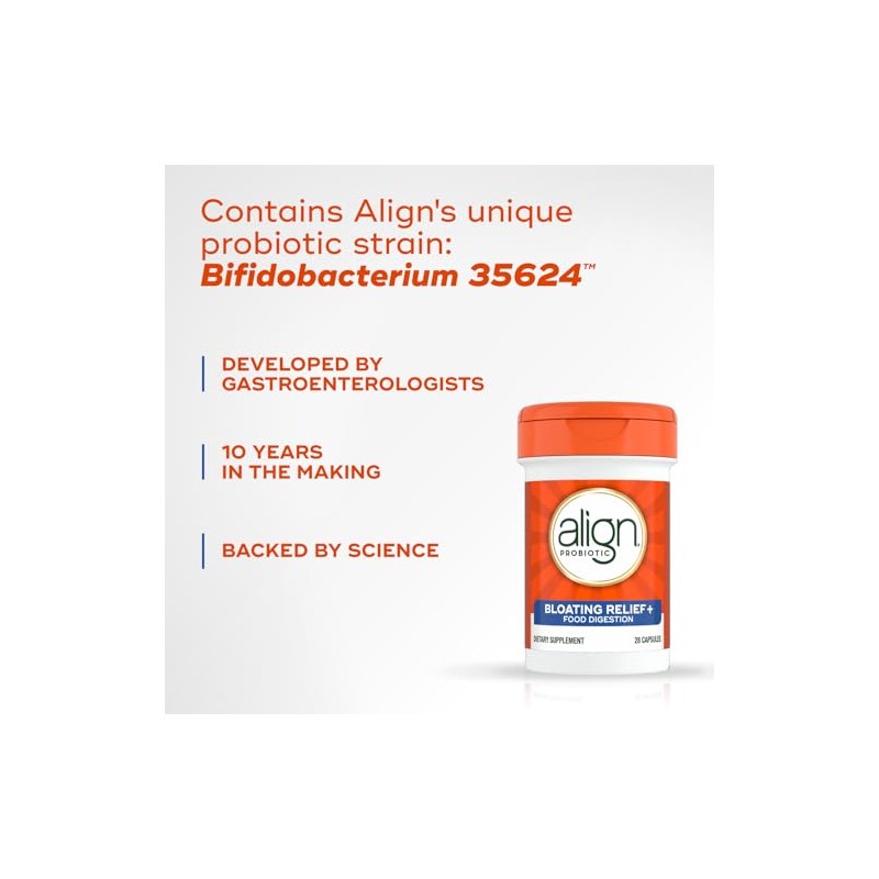 Align Probiotic Cápsulas Suplemento Dietético Probióticos Digestivos Reducir Inflamación Gases