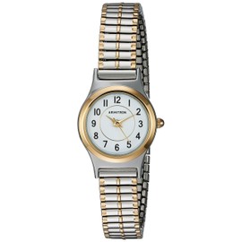 Armitron Women's 75/5420WTTT Easy To Read Dial Two-Tone Expansion Band Watch