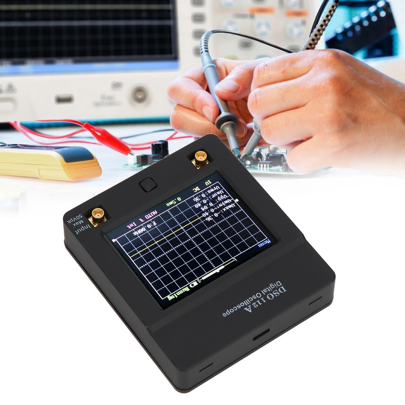Portable Digital Oscilloscope HandHold Touch Screen DSO112A Tablet Sampling Rate