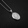 Noguez. Collar con Medalla de la Virgen de Guadalupe, Cadena
