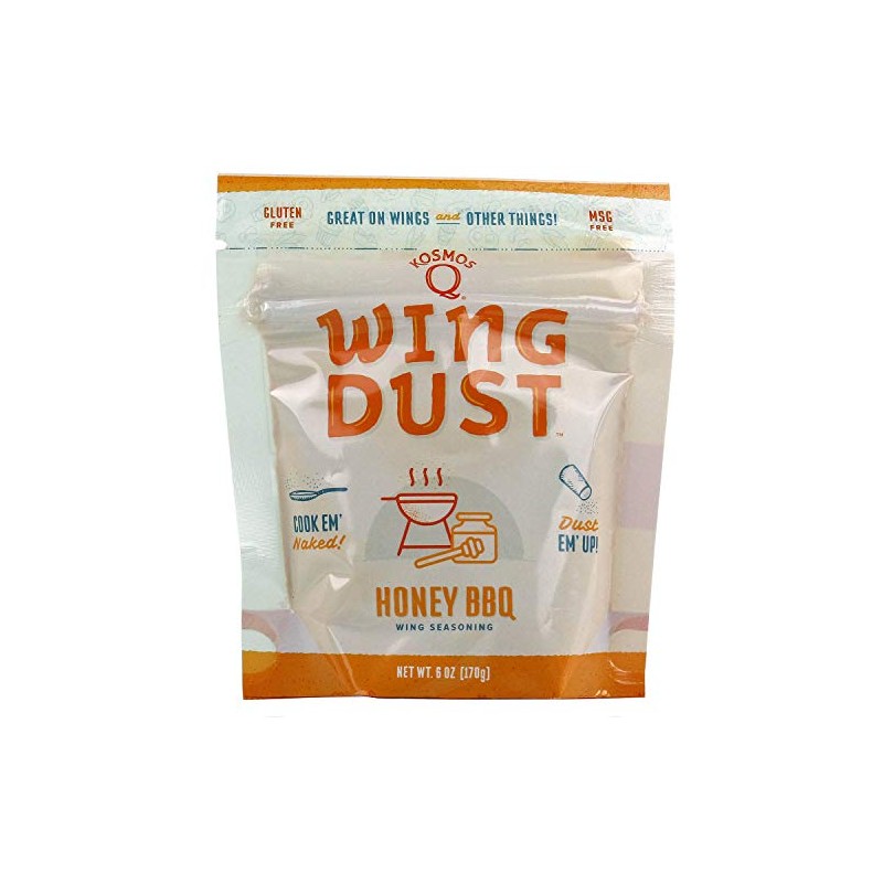 Kosmos Q Honey Bbq Wing Dust, Sweet & Smoky Chicken