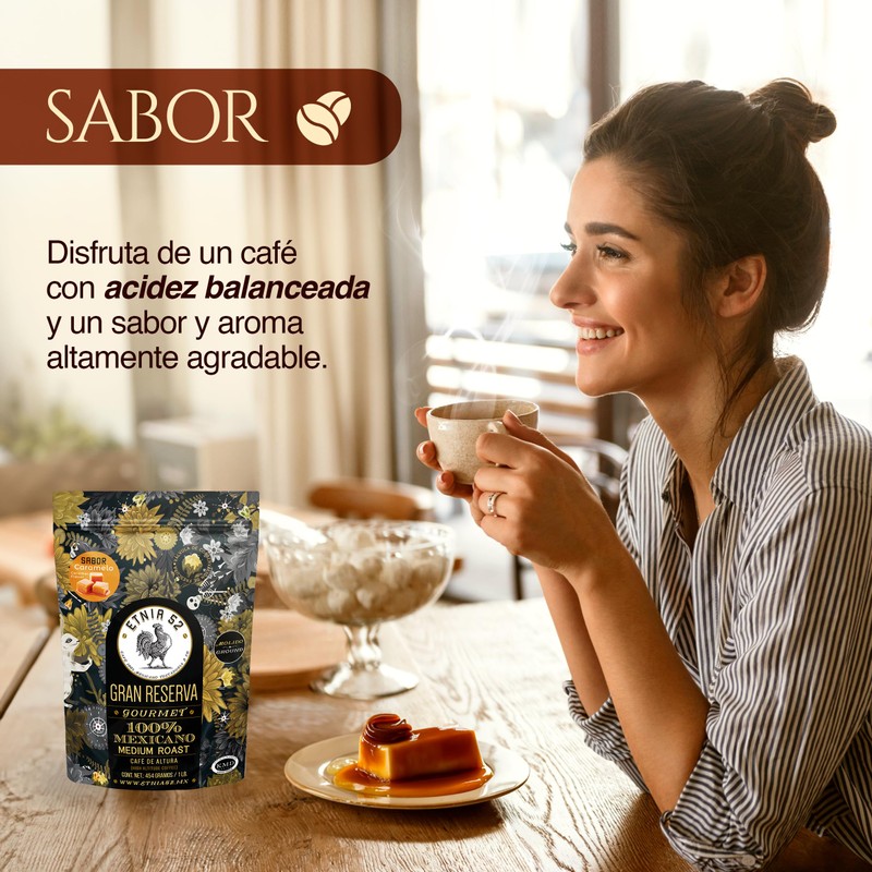 Café Molido de Altura - Sabor Caramelo | 454gr |