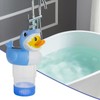 Solar Chlorine Floater - Smart Floating Pool Chlorine Dispenser,Energy-Saving Dispenser