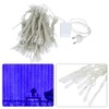 3x3m LED Waterfall Curtain Lamp String Light for Indoor Outdoor