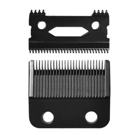 SEKINININT Universal Replacement Hair Clipper Blade Cutter Set Ultra-Thin Moving Blade Sharp, Four Foot Contact Low Noise and Low Heat Generation (Black)