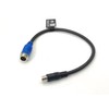 Mini DIN Male Electrical Plug 6 Pin to GX12 4