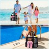 wanchel Mesh Beach Bags for Women - Plus Waterproof Sandproof