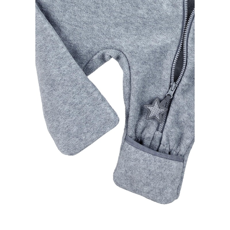 Sterntaler Baby Jumpsuit, Unisex, lightgrey