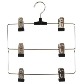 Shinko Hanger Metal Skirt Hanger 3 Tiers