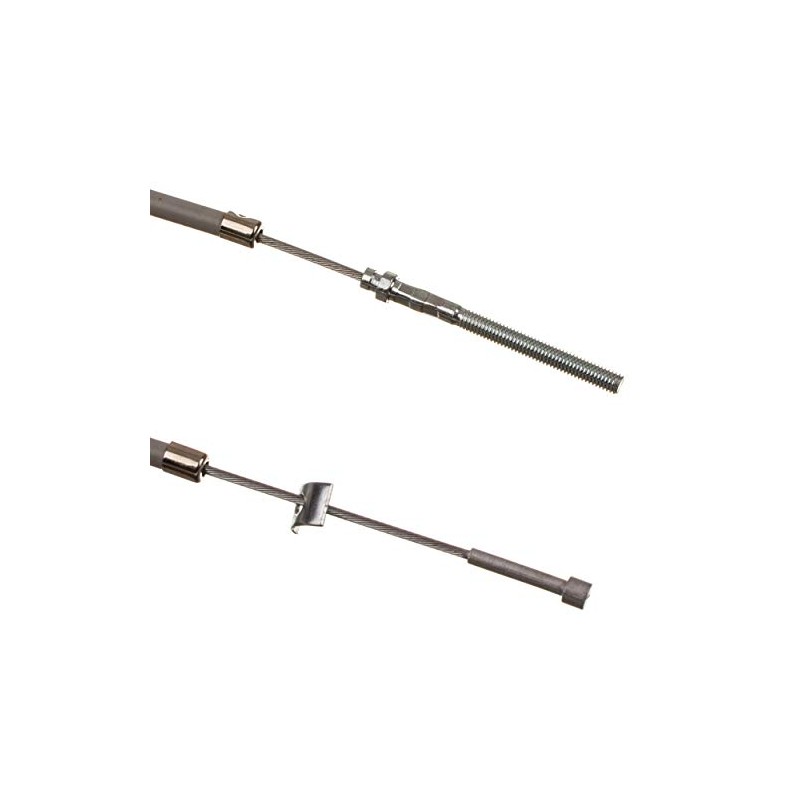 Motoflex Brake Cable Rear Grey Outer Thread for Simson Schwalbe