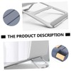 CAXUSD Alloy Laptop Bracket Portable Laptop Stand for Desk Heat