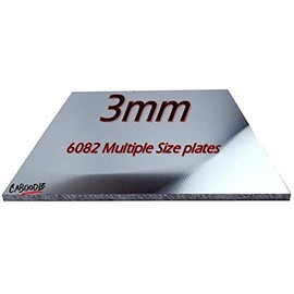 3mm Aluminium Sheet Plate- MULTIPLE SIZE'S & PACK QTY'S - 100 x 100 x 3mm