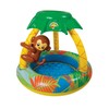 Poolmaster Learn-to-Swim Go Bananas Monkey Inflatable Kiddie Pool With Canopy