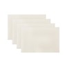 XSS 4 Placemats 45 x 30cm Rectangle Wipe Clean Tableware