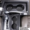 Lcojicep Car Central Control Cup Holder Panel Sticker Compatible with