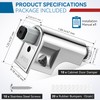 Hohean 10 Pack Soft Closing Cabinet Hinges, Universal Soft Close