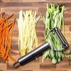 AnGeer Julienne Peeler, Stainless Steel Vegetable Peeler, Double-Sided Blade Vegetable