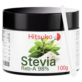 Ultra Concentrated Stevia Powder (100g) | 98% Reba-98 Pure | 470x Sweeter Than Sugar